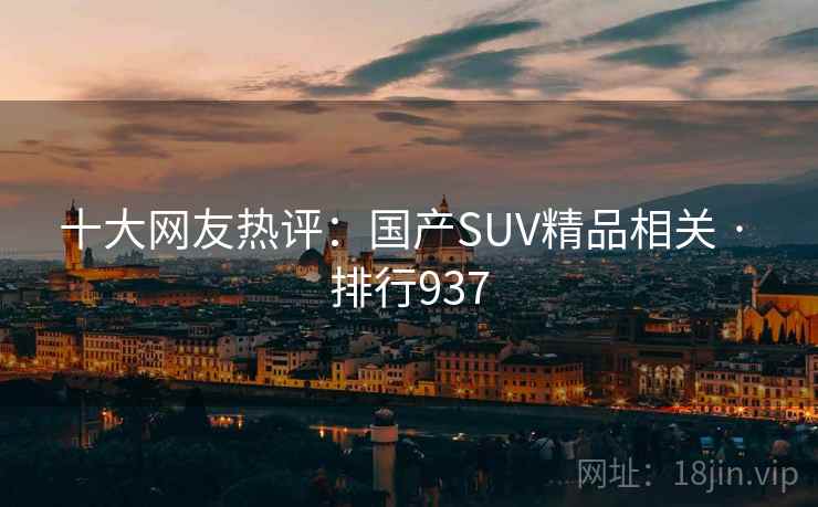 十大网友热评：国产SUV精品相关 · 排行937