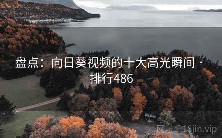 盘点：向日葵视频的十大高光瞬间 · 排行486